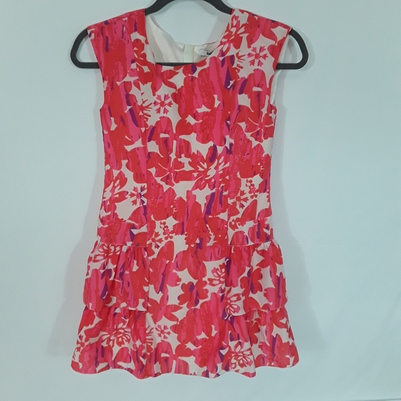 DKNY lined floral top - Picture 2 of 6